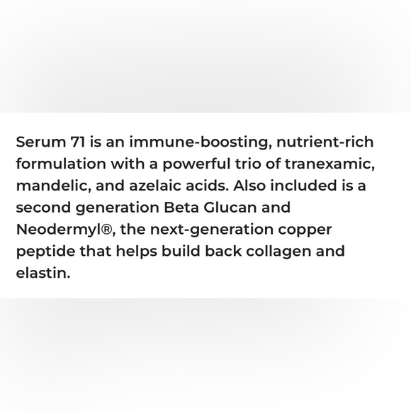 Circadia Serum 71 Professional strength Peptide plus skincare serum - Picture 3 of 3